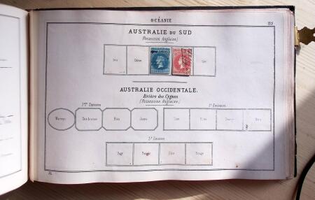 1840-1863, Old-time all-world collection in an old