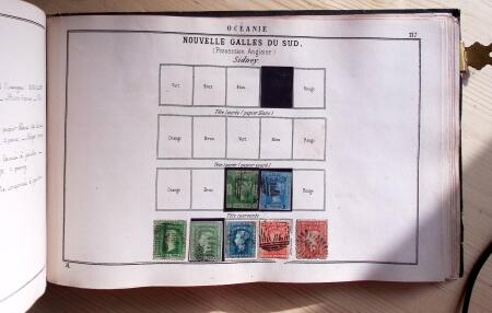 1840-1863, Old-time all-world collection in an old