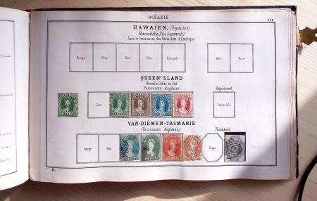 1840-1863, Old-time all-world collection in an old