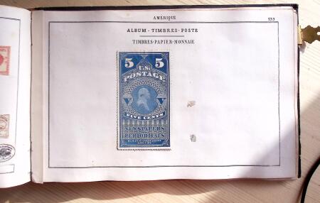 1840-1863, Old-time all-world collection in an old