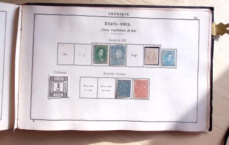 1840-1863, Old-time all-world collection in an old