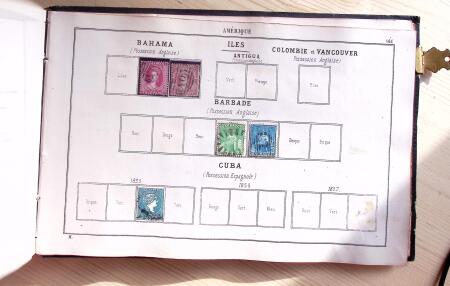 1840-1863, Old-time all-world collection in an old