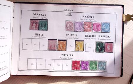 1840-1863, Old-time all-world collection in an old