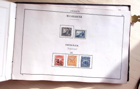1840-1863, Old-time all-world collection in an old