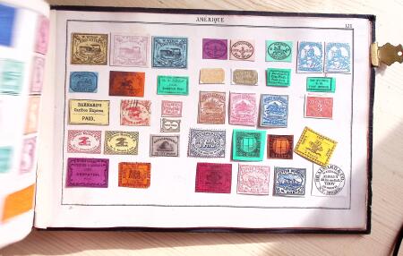 1840-1863, Old-time all-world collection in an old