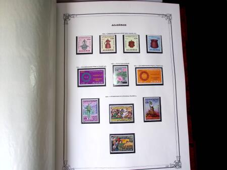 Collection d'ALGERIE 1924-1986 en neuf, très avancé,