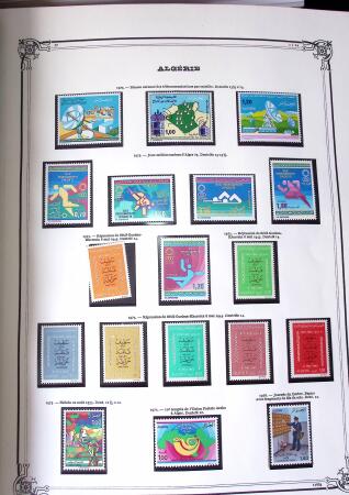 Collection d'ALGERIE 1924-1986 en neuf, très avancé,