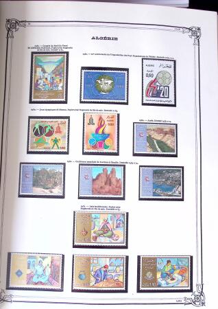 Collection d'ALGERIE 1924-1986 en neuf, très avancé,