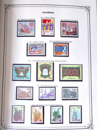 Collection d'ALGERIE 1924-1986 en neuf, très avancé,