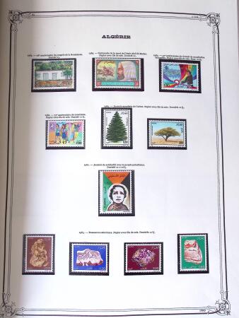 Collection d'ALGERIE 1924-1986 en neuf, très avancé,