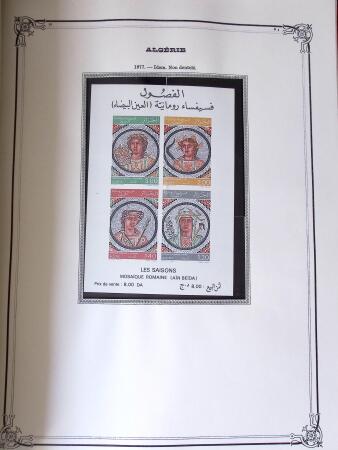 Collection d'ALGERIE 1924-1986 en neuf, très avancé,