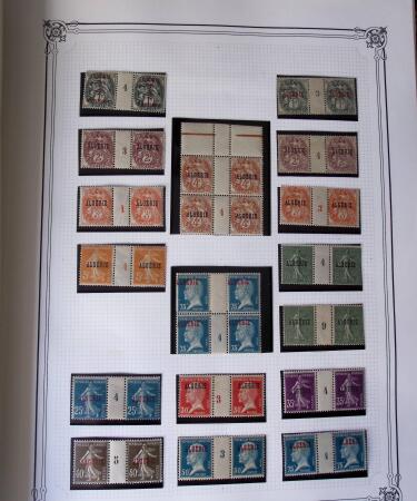 Collection d'ALGERIE 1924-1986 en neuf, très avancé,