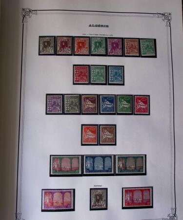 Collection d'ALGERIE 1924-1986 en neuf, très avancé,