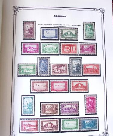 Collection d'ALGERIE 1924-1986 en neuf, très avancé,