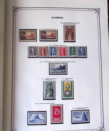Collection d'ALGERIE 1924-1986 en neuf, très avancé,