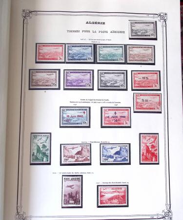 Collection d'ALGERIE 1924-1986 en neuf, très avancé,