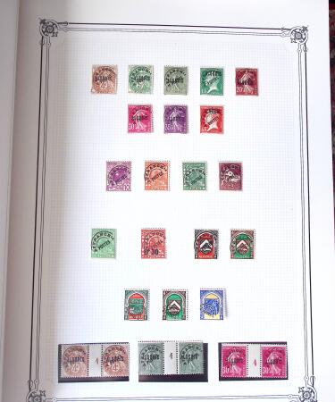 Collection d'ALGERIE 1924-1986 en neuf, très avancé,