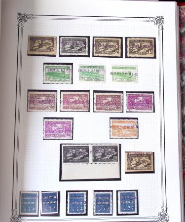 Collection d'ALGERIE 1924-1986 en neuf, très avancé,