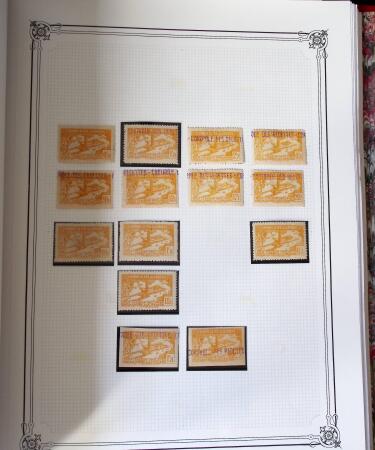 Collection d'ALGERIE 1924-1986 en neuf, très avancé,