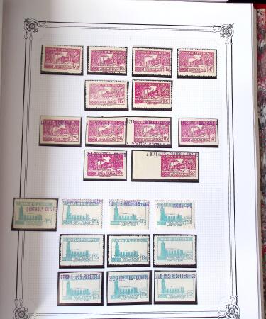 Collection d'ALGERIE 1924-1986 en neuf, très avancé,