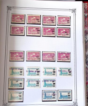 Collection d'ALGERIE 1924-1986 en neuf, très avancé,