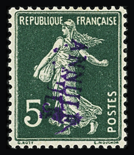 N°137, bloc de 4 non dentelé CDF de feuille témoin,