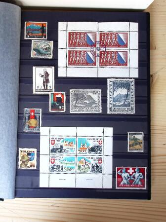 1943-1999, Stock de timbres neufs de France (jusqu'à
