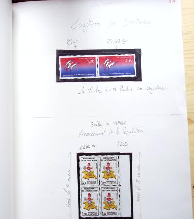 1849-1998, Collection de France menée à la fois en