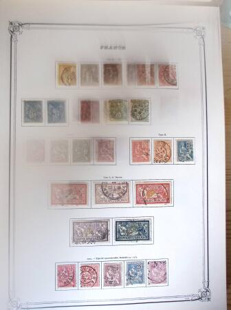 1849-1984, Collection de neufs et oblitérés, centrée