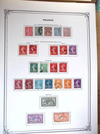1849-1984, Collection de neufs et oblitérés, centrée