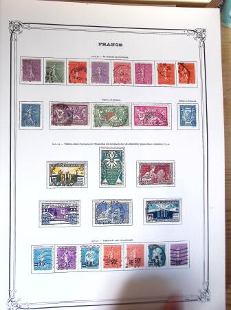 1849-1984, Collection de neufs et oblitérés, centrée