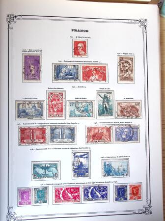1849-1984, Collection de neufs et oblitérés, centrée