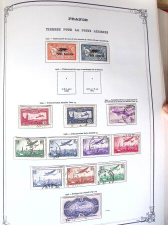 1849-1984, Collection de neufs et oblitérés, centrée