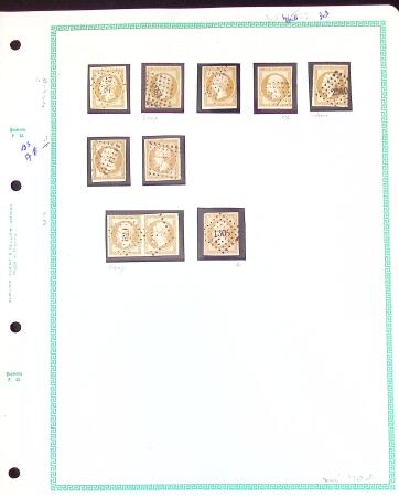 1849-1876, collection sur pages d'album de classiques