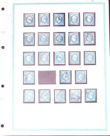 1849-1876, collection sur pages d'album de classiques