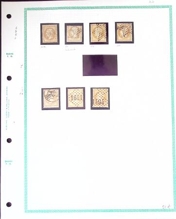 1849-1876, collection sur pages d'album de classiques
