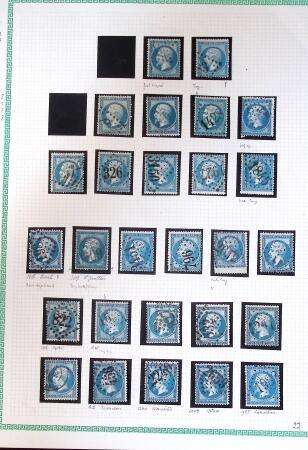 1849-1876, collection sur pages d'album de classiques