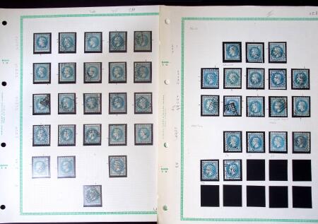 1849-1876, collection sur pages d'album de classiques