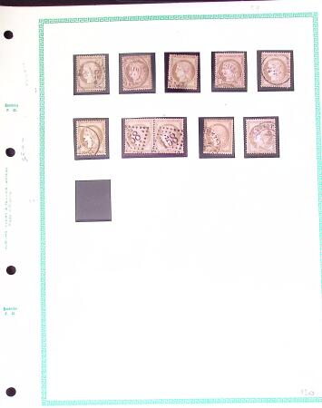 1849-1876, collection sur pages d'album de classiques