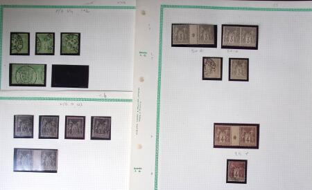 1849-1876, collection sur pages d'album de classiques
