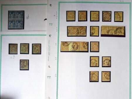 1849-1876, collection sur pages d'album de classiques