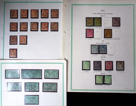 1849-1876, collection sur pages d'album de classiques
