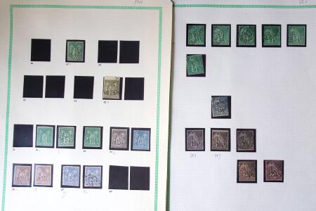 1849-1876, collection sur pages d'album de classiques