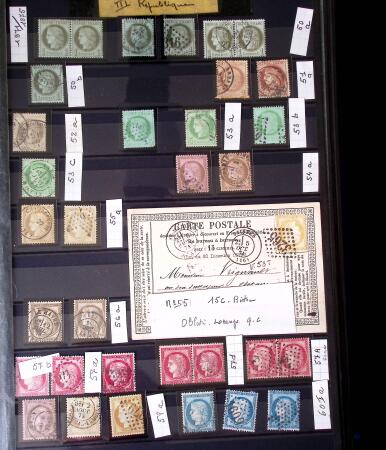 1849-1876, collection sur pages d'album de classiques