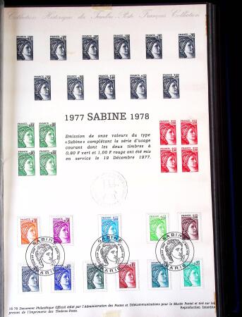 1849-1876, collection sur pages d'album de classiques