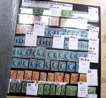 1849-1970, Lot de France avec de bonnes trouvailles