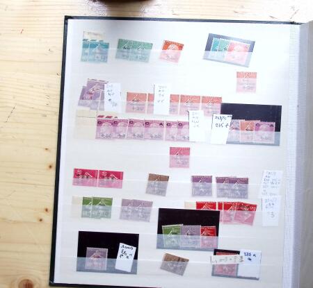 1849-1970, Lot de France avec de bonnes trouvailles