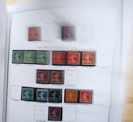 1849-1970, Lot de France avec de bonnes trouvailles