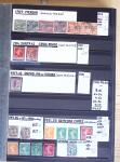 1849-1975, Collection en 9 classeurs, neufs et oblitérés,