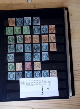 1849-1975, Collection en 9 classeurs, neufs et oblitérés,